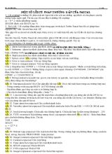Một số lỗi cú pháp thường gặp của Pascal